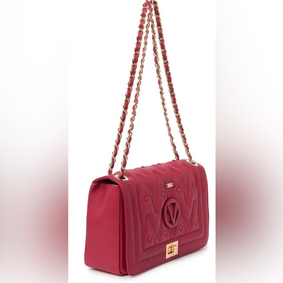 SOLD HOST PICK NEW Valentino Alice Quilted Leather Shoulder Bag - Picture 2 of 7